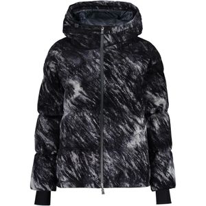 Herno, Dames, Jassen, Zwart, Maat: S Polyamide,