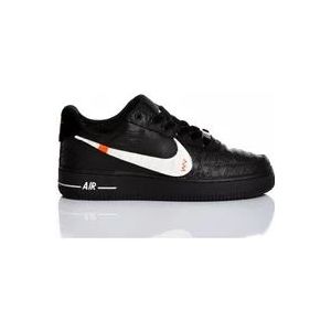 Nike Handgemaakte Zwarte Sneakers Aangepaste Schoenen , Black , Heren , Maat: 36 1/2 EU