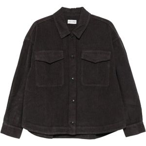 True Avenue, Dames, Jassen, Bruin, Maat: XS Corduroy,