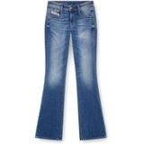DIESEL - 1969 D-Ebbey - Jeans - Blauw - Flared - Heavy Washed