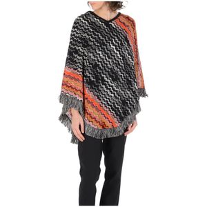Missoni, Dames, Jassen, Veelkleurig, Maat: ONE Size Wol,