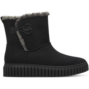 S Oliver Gevoerde boots zwart Suede - Dames