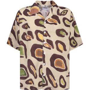 Bonsai, Heren, Overhemden, Veelkleurig, Maat: S Viscose,