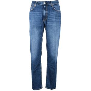 Dondup, Heren, Jeans, Blauw, Maat: W38 Katoen,