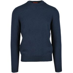 Ballantyne, Heren, Truien, Blauw, Maat: 3XL Kasjmier,