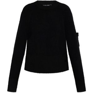 Canada Goose, Dames, Truien, Zwart, Maat: S Wol,