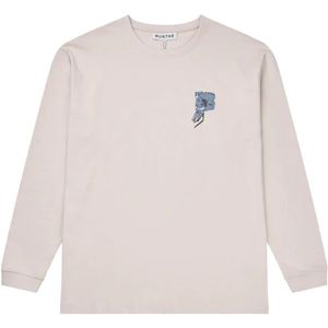 Munthe, Dames, Sweatshirts & Hoodies, Beige, Maat: XS