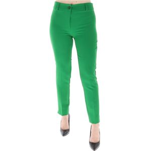 Sol Wears Women, Dames, Broeken, Groen, Maat: L Spandex,