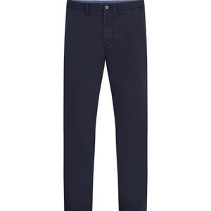 Tommy Hilfiger - Broeken - Blauw - Katoen