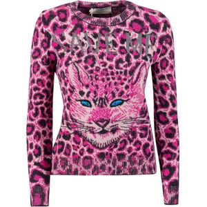 Alberta Ferretti, Dames, Tops, Roze, Maat: XS