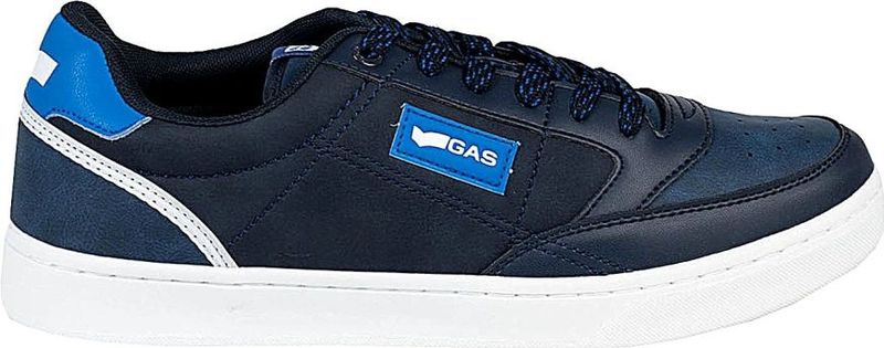 GAS - Sneakers - Blauw - Leer