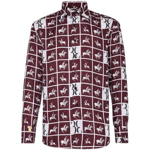 Billionaire, Heren, Overhemden, Veelkleurig, Maat: XS Zijde,