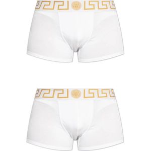 Versace, Heren, Ondergoed, Wit, Maat: 2XL Katoen,