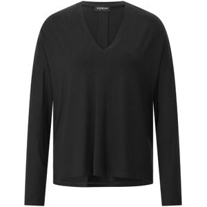 Dondup, Dames, Tops, Zwart, Maat: L