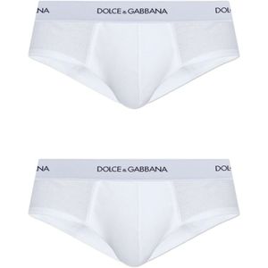 Dolce & Gabbana, Heren, Ondergoed, Wit, Maat: L
