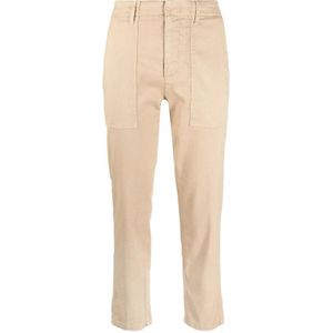 Dondup, Dames, Broeken, Beige, Maat: W27 Katoen,