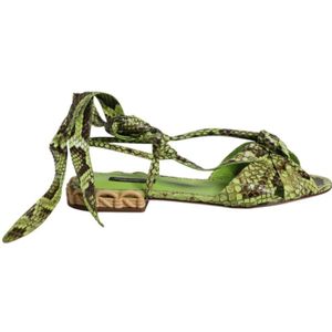 Dolce & Gabbana, Dames, Schoenen, Groen, Maat: 36 EU