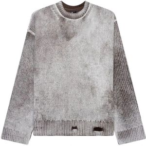 Represent, Heren, Truien, Grijs, Maat: S