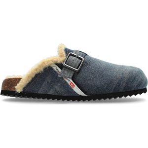 Diesel, Heren, Schoenen, Blauw, Maat: 36 EU Denim,