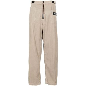 Aries, Heren, Broeken, Beige, Maat: W32 Corduroy,
