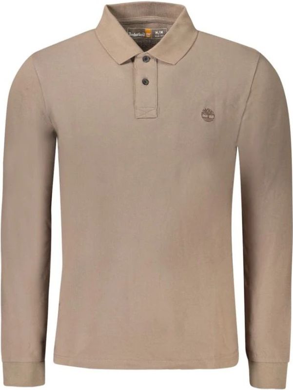 Timberland, Heren, Tops, Beige, Maat: L Katoen,