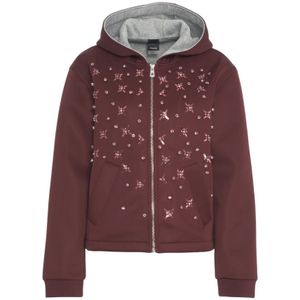 Pinko, Dames, Sweatshirts & Hoodies, Rood, Maat: M Katoen,