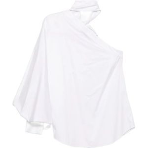 Karl Lagerfeld, Dames, Blouses & Shirts, Wit, Maat: S