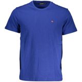 Napapijri - Salis - T-shirt - Katoen - Korte Mouwen - Ronde Hals - Geborduurd Detail