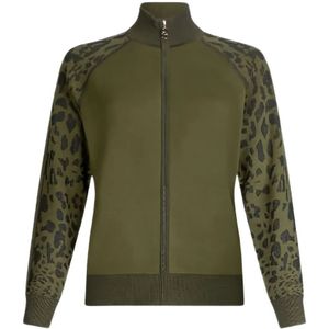 Liu Jo, Dames, Sweatshirts & Hoodies, Groen, Maat: S