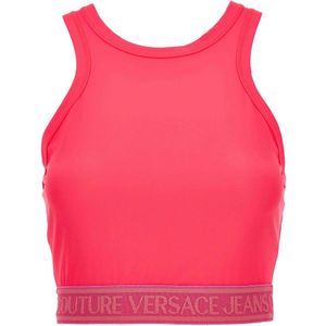 Activewear - Crop Top Shorts Set - Pink