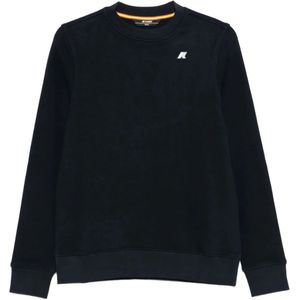 K-Way, Heren, Sweatshirts & Hoodies, Blauw, Maat: L Fleece,