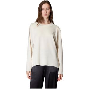 Roberto Collina, Dames, Tops, Wit, Maat: L Wol,