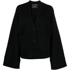 Axel Arigato, Dames, Truien, Zwart, Maat: L Wol,