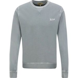 Woolrich, Heren, Sweatshirts & Hoodies, Groen, Maat: XL Katoen,