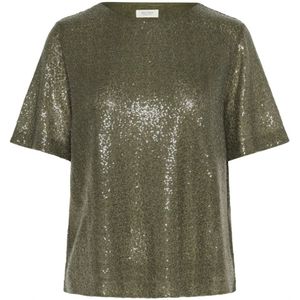 Part Two, Dames, Blouses & Shirts, Groen, Maat: M Denim,