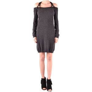 Moschino, Dames, Jurken, Grijs, Maat: XS
