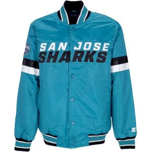 Starter, Heren, Jassen, Veelkleurig, Maat: XL Satijn,