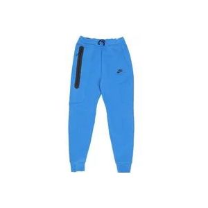 Nike Lichtgewicht Tech Fleece Jogger Broek , Blue , Heren , Maat: XS