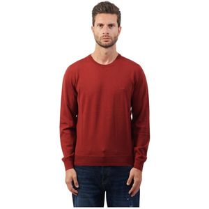 Hugo, Heren, Truien, Rood, Maat: L Wol,