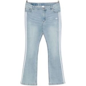 Adidas, Heren, Jeans, Blauw, Maat: W32