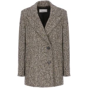 Peserico, Dames, Jassen, Bruin, Maat: XS Wol,