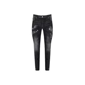 Dsquared2 Slim-fit Jeans , Black , Heren , Maat: 2XL