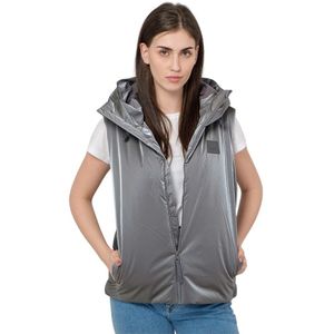 Rains, Dames, Jassen, Grijs, Maat: S Fleece,