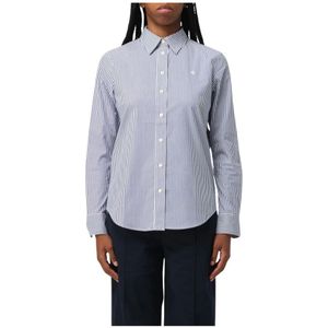 Polo Ralph Lauren, Dames, Blouses & Shirts, Blauw, Maat: 2XS