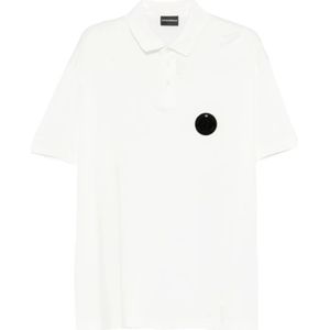 Emporio Armani, Heren, Tops, Wit, Maat: 2XL