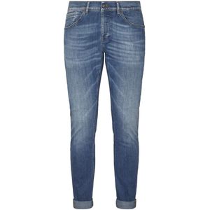 Dondup, Heren, Jeans, Blauw, Maat: W30 Katoen,