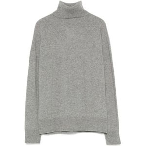 Emporio Armani, Dames, Truien, Grijs, Maat: S Zijde,