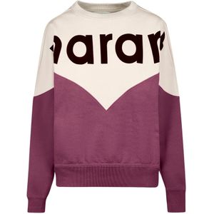Marant étoile, Dames, Sweatshirts & Hoodies, Roze, Maat: S Katoen,