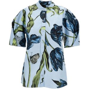 Erdem, Dames, Blouses & Shirts, Veelkleurig, Maat: XS Katoen,