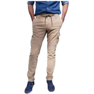 Mason's, Heren, Broeken, Beige, Maat: L Velours,